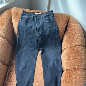 Levi’s ribcage straight ankle